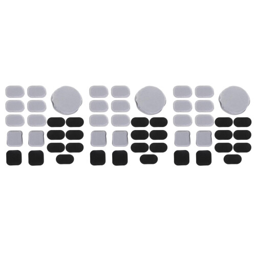 3Ensembles Casque Légers Absorbants Choc Multiples Couleurs