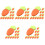 60Pièces Épingles Épingles De Pliables Orange Pour Couches Bébé 1