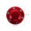 Cache-Centre De Roue Aluminium Rouge Compatible Multi-Voitures 3