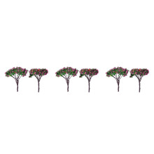 30Pièces Décoration Mini Arbre, Miniature Coloré Pour Intérieur