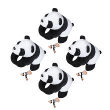 4 Pièces Bracelet Claquant Thème Jungle Animaux Peluche Fête Enfants