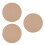 3Pièces Batte De Beige En Bois - Outil Pour Argile 4