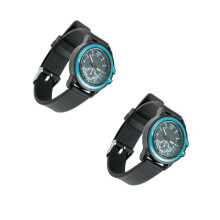 2Pcs Girls Kids Watch Analog Quartz with Metal Buckle
