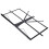 2Pcs Adjustable Folding Music Stand Black Iron Storage Rack 1