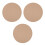 3Pièces Batte De Beige En Bois - Outil Pour Argile 8