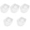 5Pièces Bols Trempage Ongles Transparent Durable 1