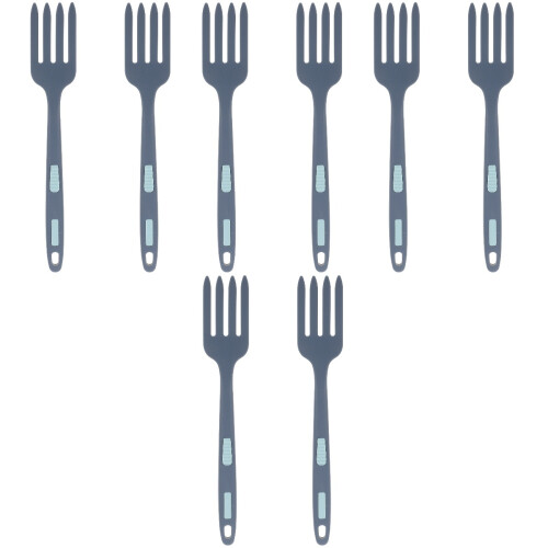 8Pièces En Silicone Bleu Pour Cuisine