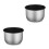 2Pièces Casseroles Antiadhésives Multi-Usage Pour Cuiseur À Maison 1