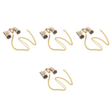 4Pièces Jumelles Télescope 3x25 Légères En Alliage D'aluminium