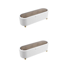 2Pièces Organisateur Ustensiles Portable Pour Usage