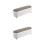 2Pièces Organisateur Ustensiles Portable Pour Usage 1