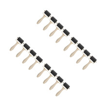 16Pièces Outils Brayer Multicolores Pour Impression Peinture