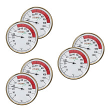 6Pièces Thermomètres Suspendus Intérieur Durable Pour Nurserie Sauna