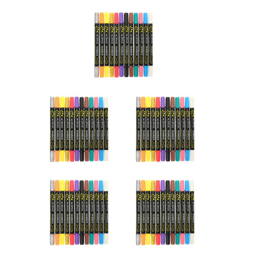 60Pièces Marqueurs Polyvalents Couleurs Assorties Accessoire De Dessin