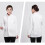 Veste De Chef Longues Résistante Facile À 6