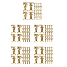 750Pièces Petites Coupes Miniatures Dorées Accessoires Décoratifs