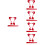 5Ensembles Ensemble Cosplay Rouge Oreilles Renard Queue Et Doux 1
