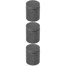 3Pièces Creusets En Graphite Pour Fusion Métaux Précieux Noir Pratique