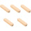 5Pièces Outils En Bois Khaki Pour Couture Pressage 1
