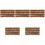 Herbes Marron Plastique Blé Pour Diorama DIY 1