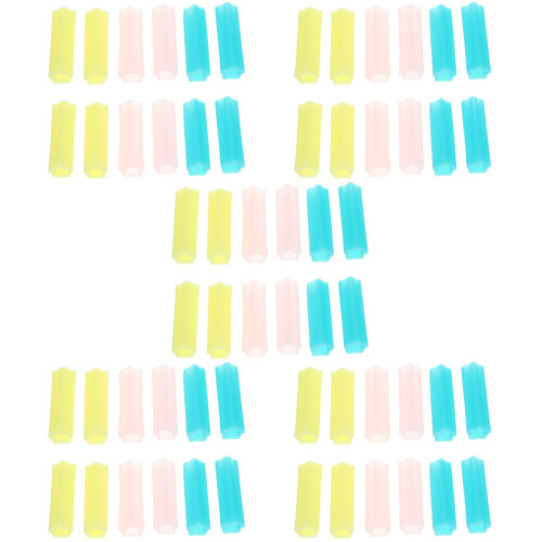60Pièces Protections En Silicone Colorées Pour Poignées De