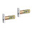 2Pcs Durable Golden Adjustable Door Latch Lock for Front Door Security 9