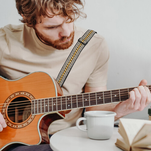2Pièces Guitare Confortable Anti-Stress Et Durable 2