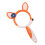 2Pièces Loupe Simple Mini Enfants ABS Orange Ergonomique 3