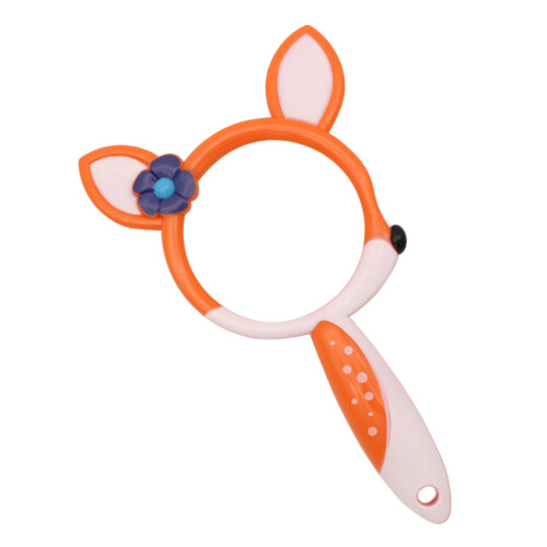 2Pièces Loupe Simple Mini Enfants ABS Orange Ergonomique 2