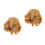 2Pièces Perruques Courtes Blond Costume Aspect Naturel 6
