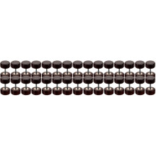 30Pièces Boucles D'oreilles Bois Acier Look Moderne