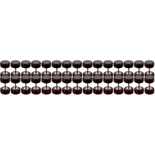 30Pièces Boucles D'oreilles Bois Acier Look Moderne