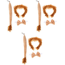 3Ensembles Ensemble Cosplay Lion Tissu Queue Oreilles