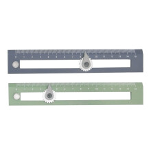 2Pièces Outils De Mesure Compas Plastique Pour Fournitures Scolaires