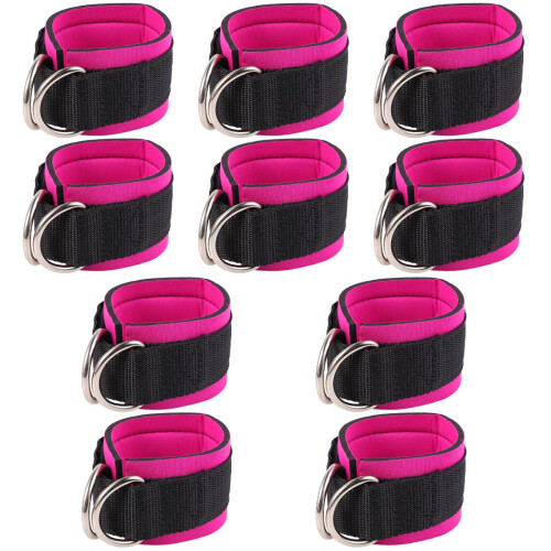 5Paires Sangles Résistantes Multi Couleurs Pour Sport Gym