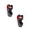 2Pièces Mountain Stem Noir Électroplacé Durable Confortable 11