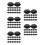 100Pièces Bouchons De Trou Protecteurs Pieds De Chaise 1