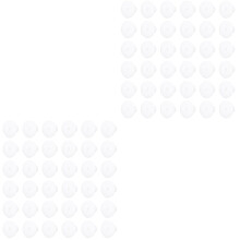 600Pièces Pour Clips D'oreilles Blancs Antidérapants DIY