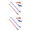4Pièces Doubles Faces Chat Longue Couleurs 1