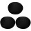 3Pièces Base Rigide PU Noir Pour Décoration Sac Seau Mode Durable 1