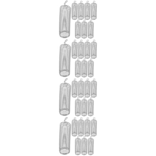 32Pièces Cage Protection Cellule Métal Argent Résistant