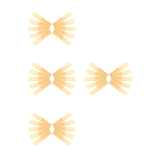 40Pièces Anches Pour Clarinette En Couleurs Assorties Débutant