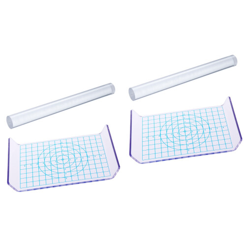 4Pièces Rouleaux Support Pour Modelage Argile