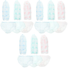 21Pièces Culottes Jetables Femme Non Tissées Assorties Respirantes