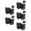 60Pièces Protections Mousse Noires En U Pour Coins 1