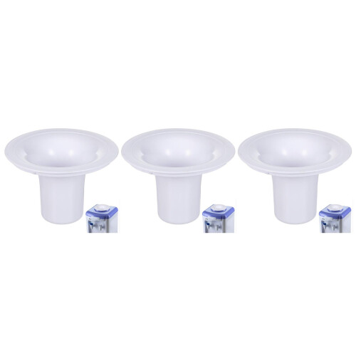 3Pcs White Water Dispenser Replacement Seat for Home Office Use