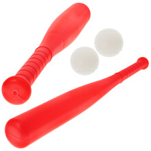 16Sets Funny Red Toddler Baseball Set Durable Toys for Backyard Fun