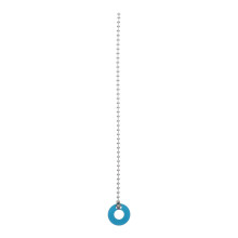 3PiÚces Chaßne Métallique Cymbal Sizzler Bleu Effet Prolongé Batterie