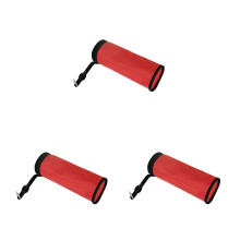 3Pièces Sac De Rangement De Batterie Rouge En Oxford Durable