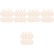 40Pièces Tampons Exfoliants Loofah Beige Pour Femme Corps Et